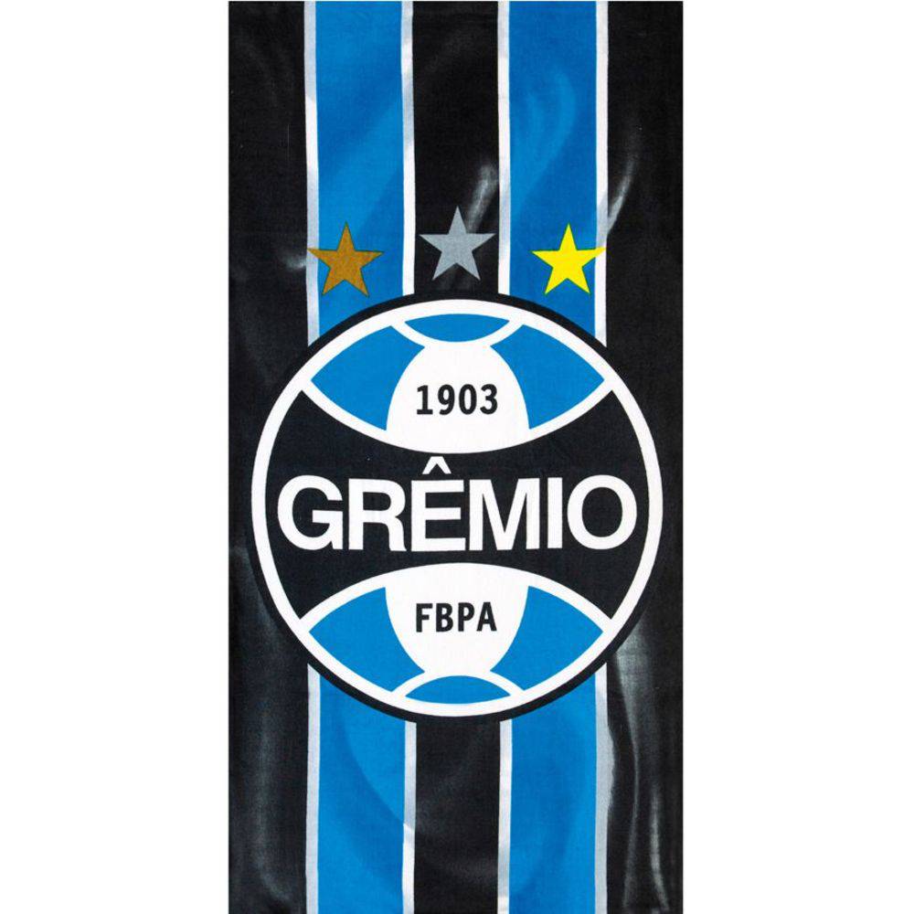 Toalha de Banho Grêmio Velour 70x140cm Dohler GREMIO 09