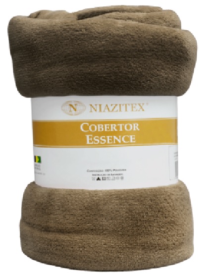 Cobertor King Essence 2,20x2,40 Niazitex Cor.Chocolate
