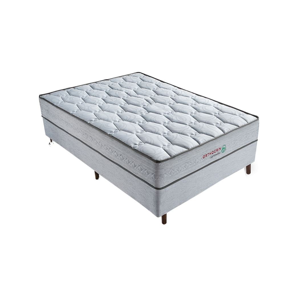 COLCHAO LIGHTPEDIC 138X188X25 ESPUMA CASAL ORTHOCRIN - Fatimalhas
