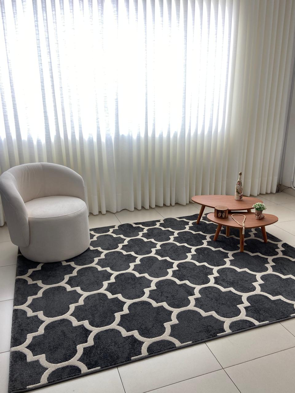 Tapete Capadocia 6746 Dark Grey 2,40x3,00m Cappadocia RW