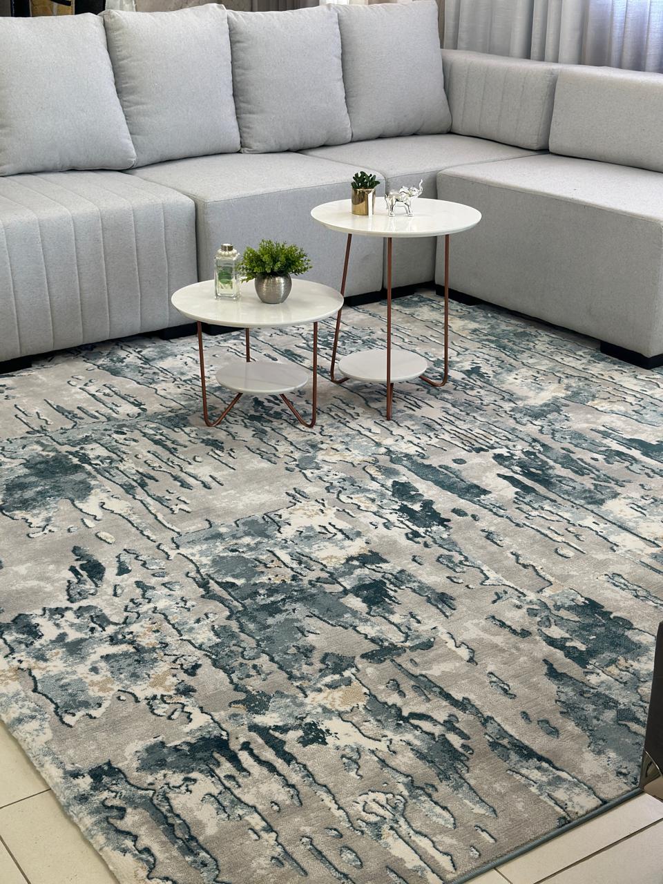 Tapete Turco Turkish 2,50x3,00m 7602A Azul RW Group