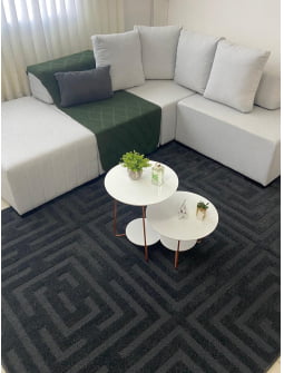 TAPETE NACIONAL EXCLUSIVE RELEVO CHUMBO 2,00 X 2,50
