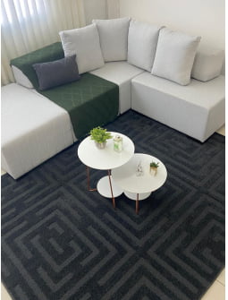 TAPETE NACIONAL EXCLUSIVE RELEVO CHUMBO 2,00 X 2,50