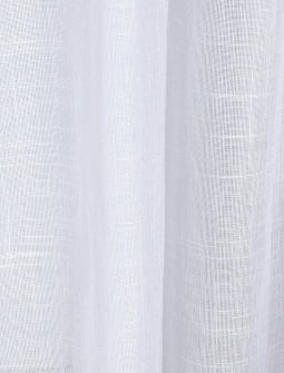 Cortina Linho Mônaco Com Forro Microfibra 5,00m Larg x Altura Ajust até 2,90m - p/ Trilho Simples 2m - Fatimalhas Decor Branco 