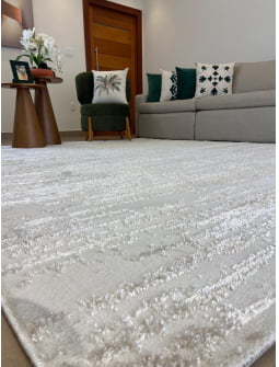 Tapete Egípcio Lunara 02 Off White / Bege Sob Medida