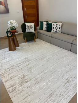 Tapete Egípcio Lunara 02 Off White / Bege Sob Medida