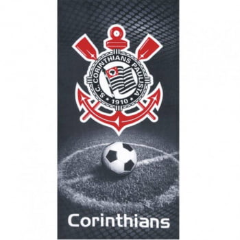 Toalha de Banho Corinthians Velour 76x152cm Dohler CORINTHIANS 06