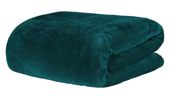 Cobertor Casal Blanket 300 Kacyumara 1,80x2,20m Verde Esmeralda