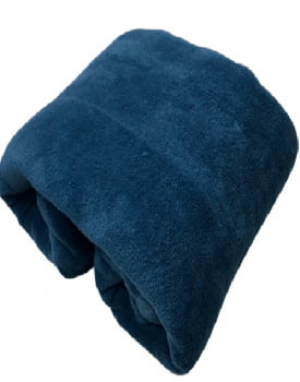 Cobertor Casal Essence 1,80x2,20 Niazitex Cor.Petroleo