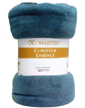 Cobertor King Essence 2,20x2,40 Niazitex Cor.Petroleo