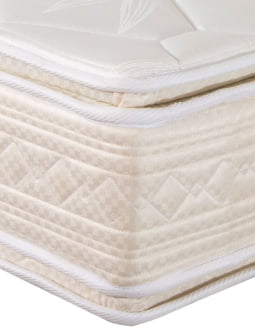 COLCHAO ROYAL SAUDE PLUS PILLOW TOP PE BEGE D33 193X203X28 ESPUMA KING ORTHOCRIN