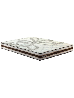 CONJUNTO COLCHAO RESISTE HOTEL DUO SPEDD BRANCO 2019 D45 158X198X25 ESPUMA QUEEN PAROPAS + BOX