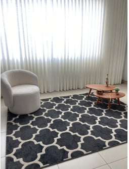 Tapete Capadocia 6746 Dark Grey 2,40x3,00m Cappadocia RW