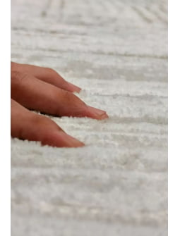 Tapete Egípcio CB06 Off White e Bege Estonado