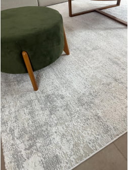 TAPETE PARA SALA OU QUARTO TURCO DIAMOND 14 CINZA