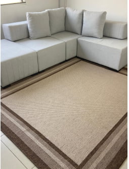 Tapete para Sala Sisal Nac Mold 170