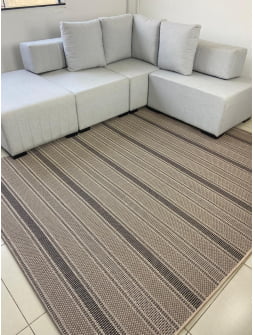 Tapete para Sala Sisal Nac Riscas 177