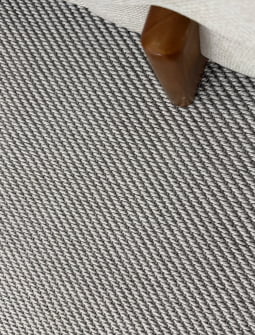 TAPETE SISAL EGÍPCIO RUSTIC 10 CINZA