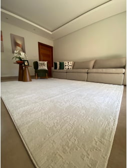Tapete Turco Mirza Estonado Off White 12
