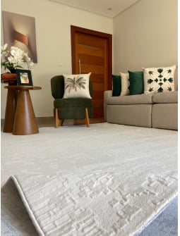 Tapete Turco Mirza Estonado Off White 12