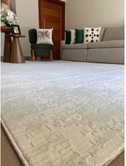 Tapete Turco Mirza Estonado Off White 12