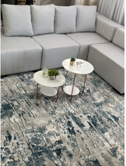 Tapete Turco Turkish 2,50x3,00m 7602A Azul RW Group