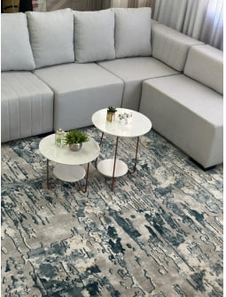 Tapete Turco Turkish 2,50x3,00m 7602A Azul RW Group