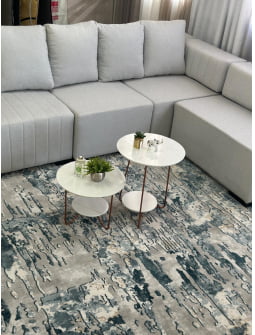 Tapete Turco Turkish 2,50x3,00m 7602A Azul RW Group